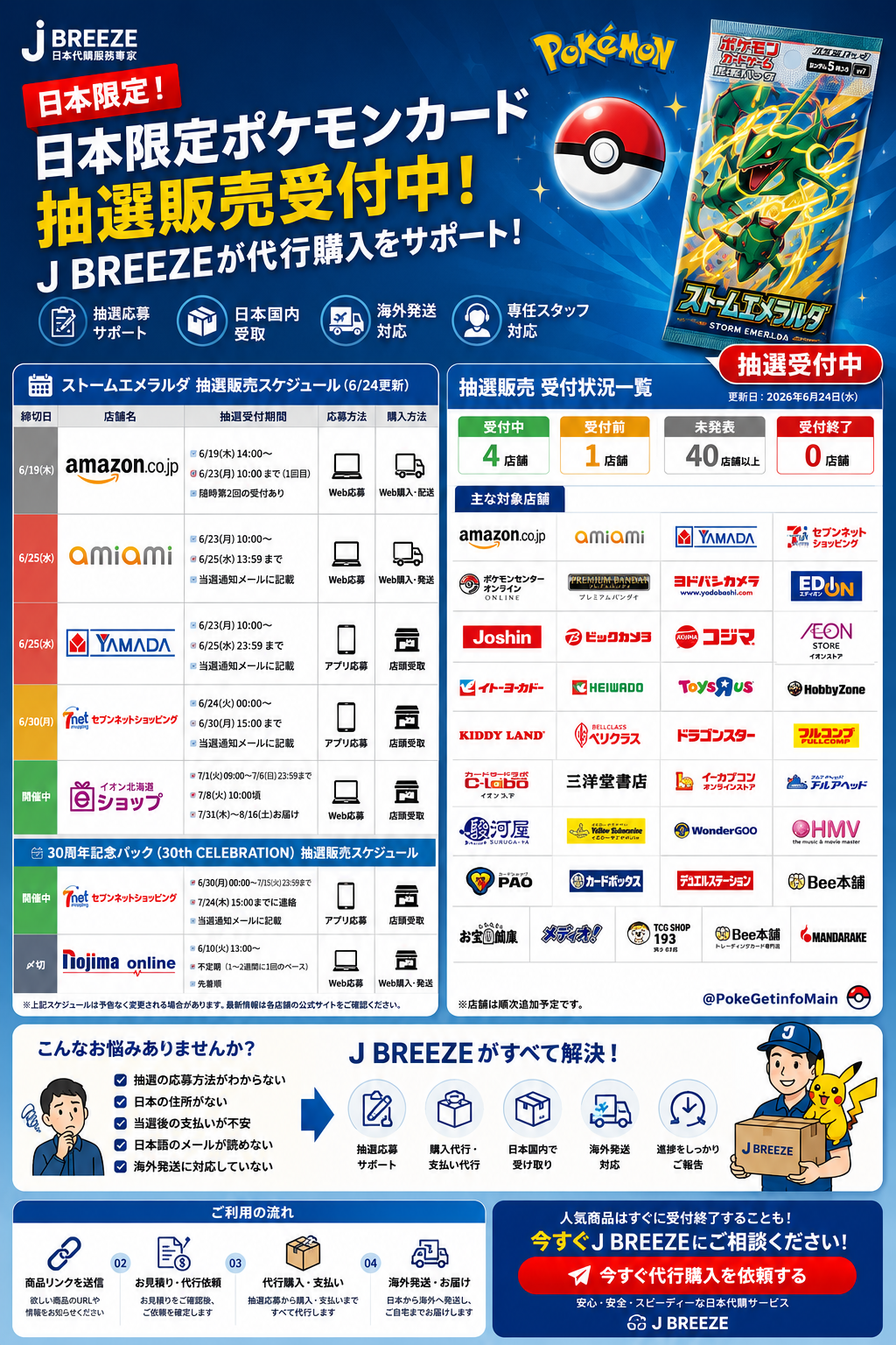 Pokemon lottery list